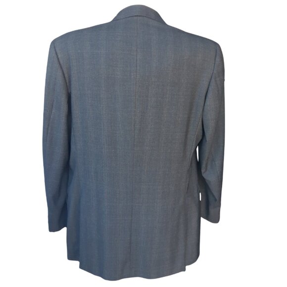 Corneliani Bespoke 40R Charcoal Men's Wool Sport Jacket Super 120s - Picture 2 of 16